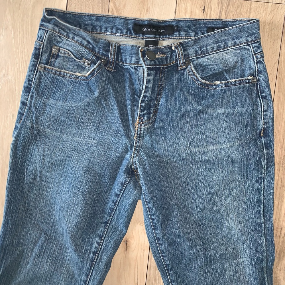 Calvin Klein vintage flare jeans